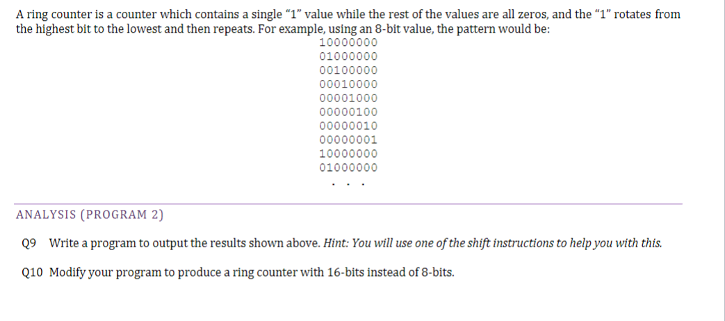 Solved please help me write this code using x86 language. | Chegg.com