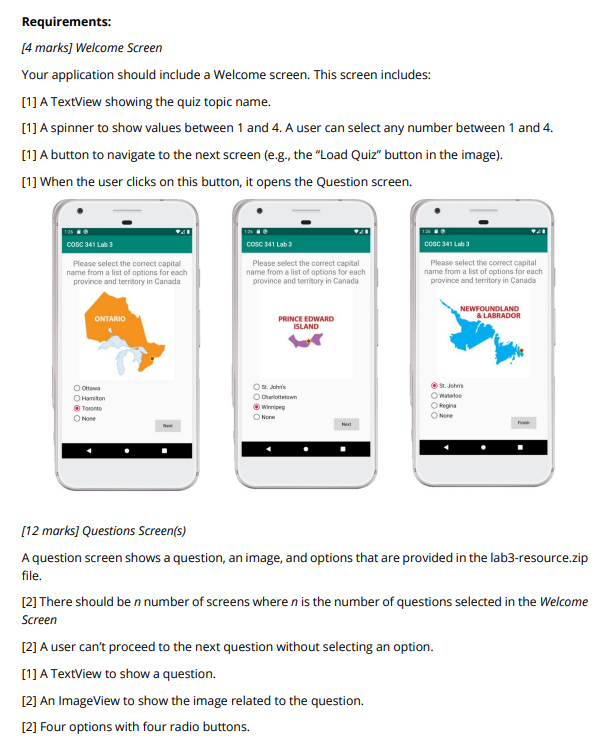 QUIZda Bandeiras - PROJETO DE APLICATIVO ANDROID - QUIZ Desenvolver um  aplicativo em android que - Studocu