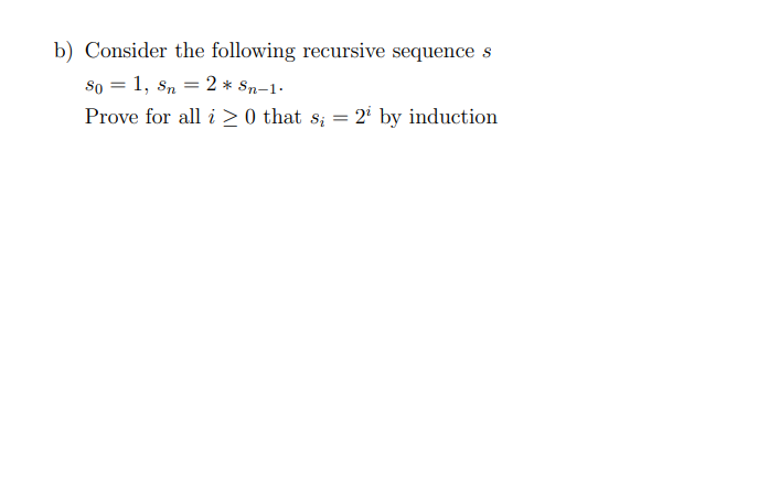 Solved A) Suppose The Following Recursive Set S : - Basis | Chegg.com