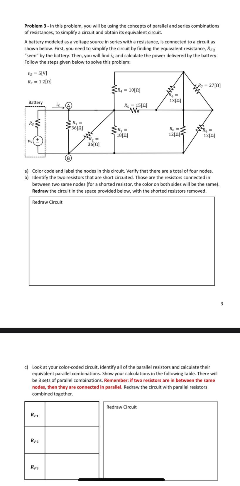 Solved Problem 3 - In this problem, you will be using the | Chegg.com