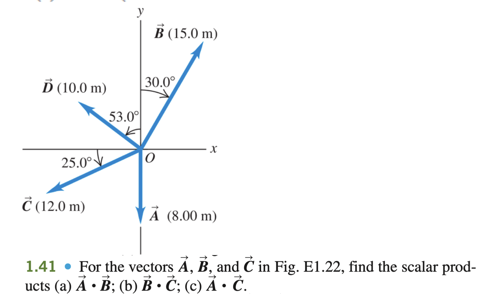 Vector09 Solved 1.41 For the vectors vec(A),vec(B), and vec(C) in | Chegg.com