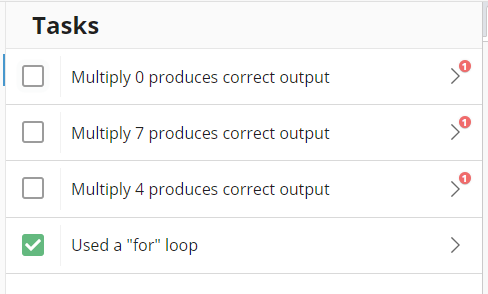 Solved Using a for Loop Summary In this lab the completed | Chegg.com