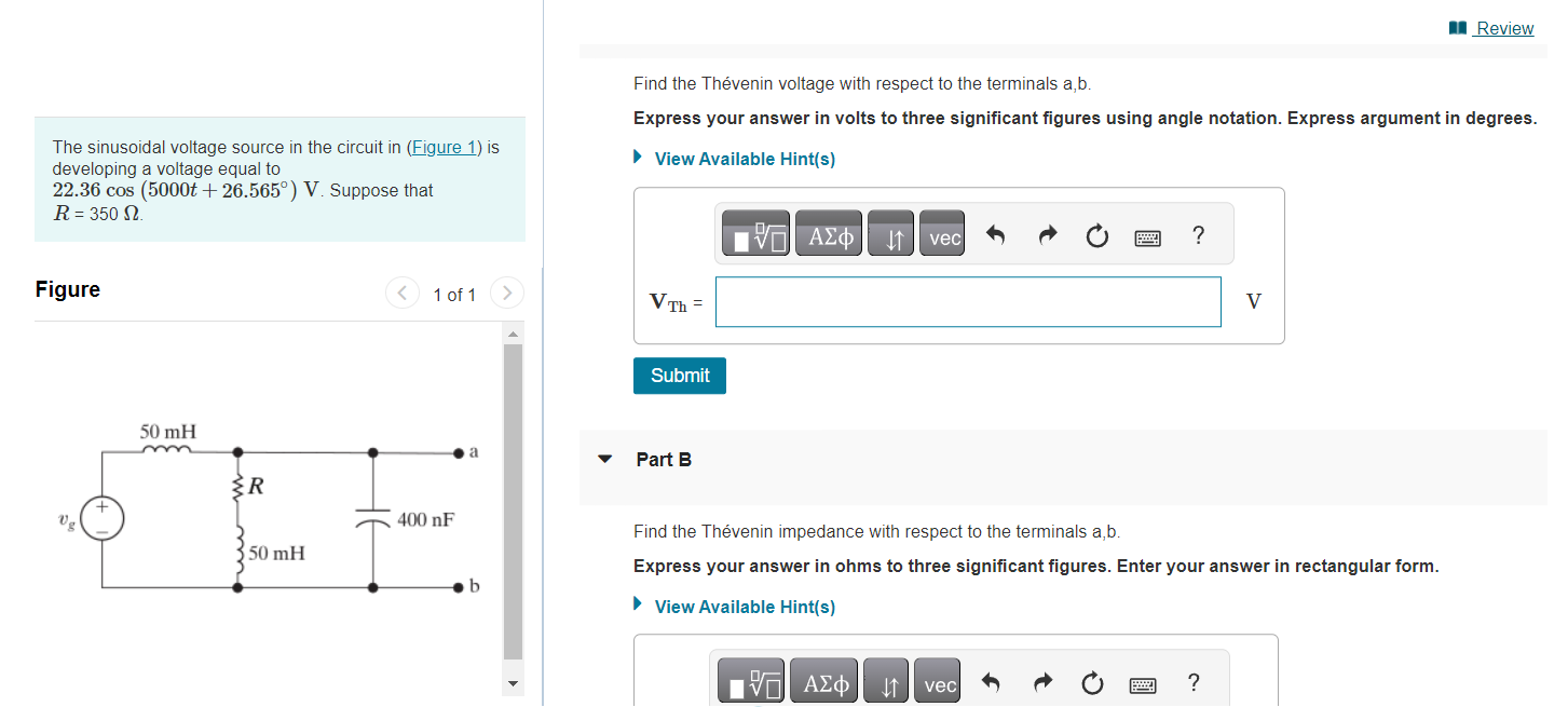 Solved Find The Thévenin Voltage With Respect To The | Chegg.com