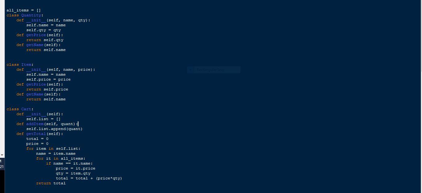 Solved Please Help me Fix this error, I have the code but do | Chegg.com
