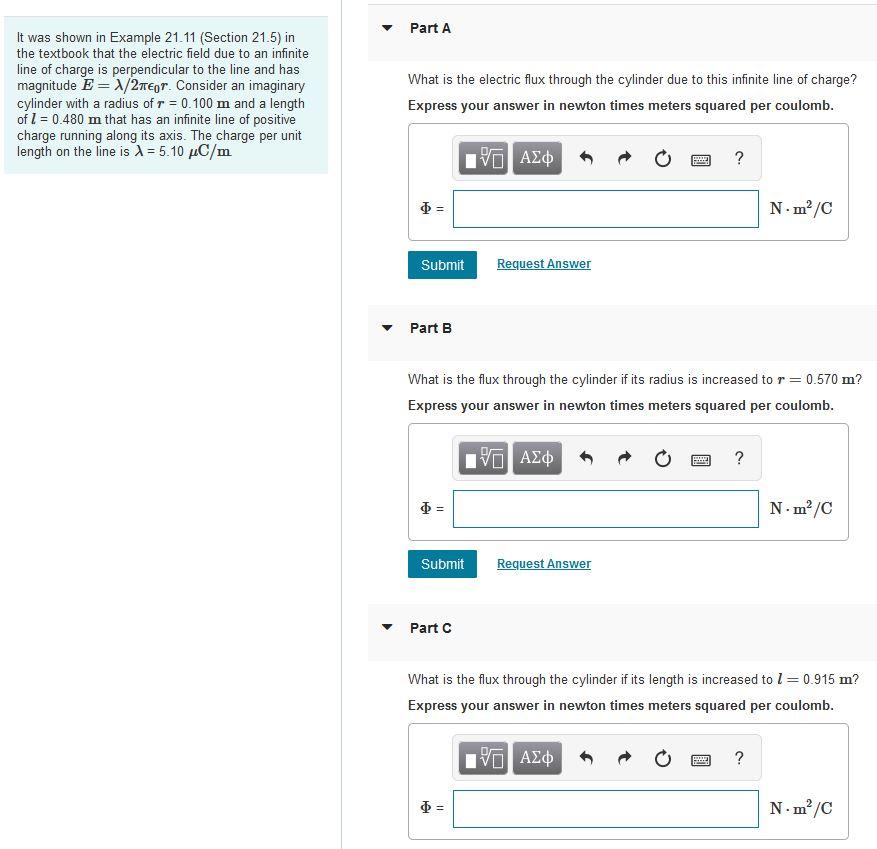 Solved It was shown in Example 21.11 (Section 21.5) in the | Chegg.com
