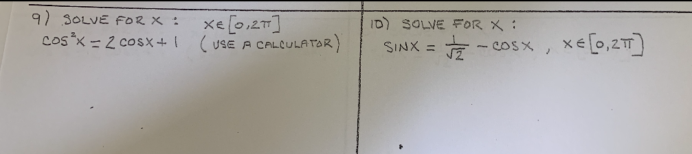 Solved Can someone show the work on how to solve these | Chegg.com