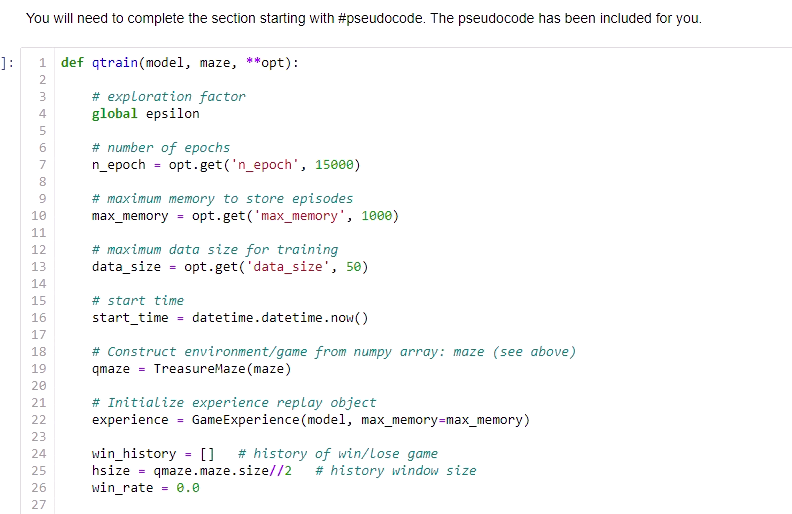 Solved Treasure Hunt Game Notebook Read and Review Your | Chegg.com