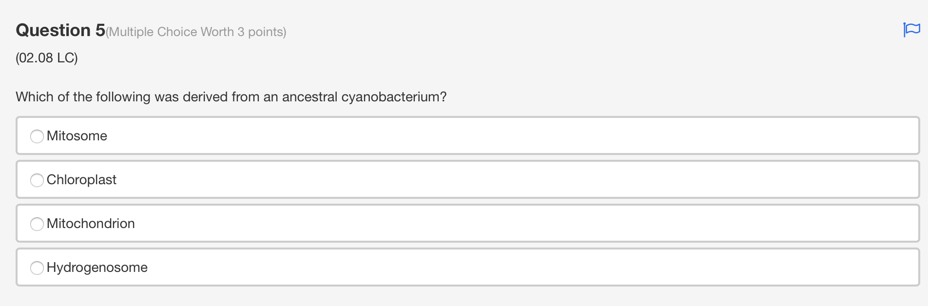 Solved Question 5(Multiple Choice Worth 3 Points) (02.08 Lc) | Chegg.com