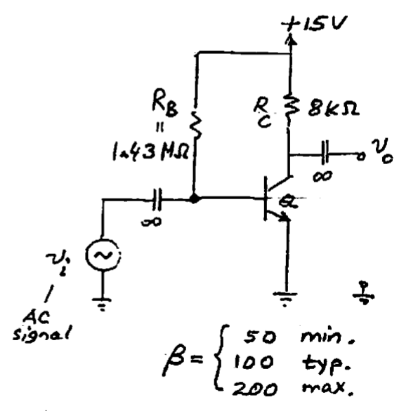 Solved THIS IS AN ELECTRICAL ENGINEERING TRANSISTOR | Chegg.com