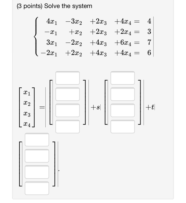 Сколько элементов имеет фср уравнения 4x1 3x2 2x3 x4 0