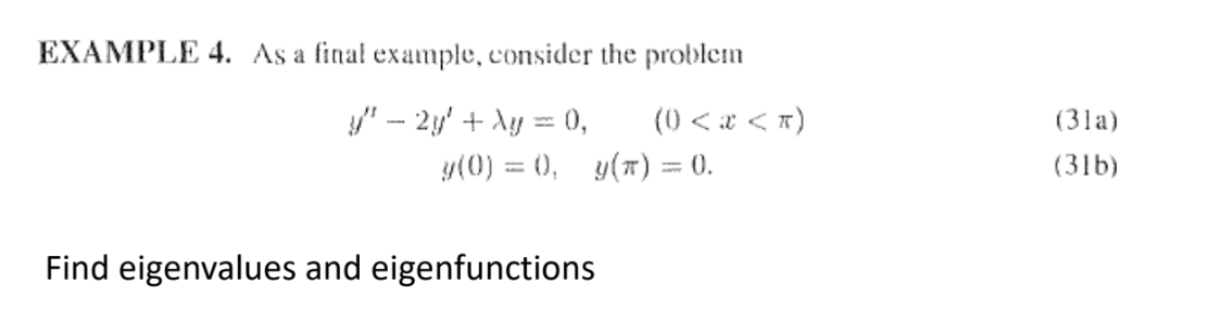 Consider The Example Problem Solved EXAMPLE 4. As a final example, consider the | Chegg.com