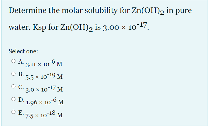 molar mass of zn oh 2