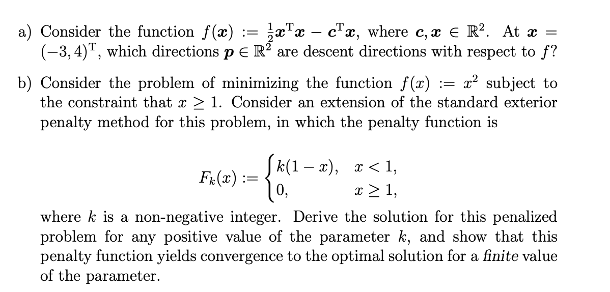 A Consider The Function F X 22fx C X Where Chegg Com