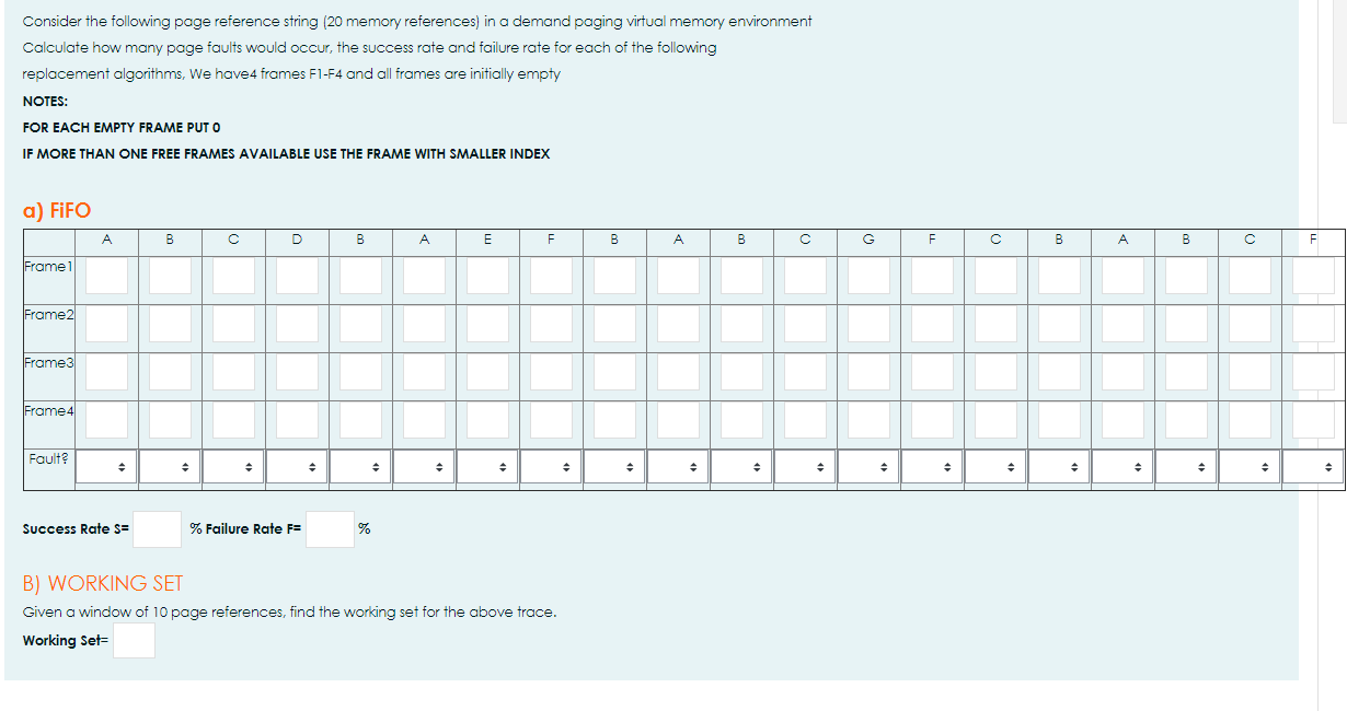 Solved Consider the following page reference string (20 | Chegg.com