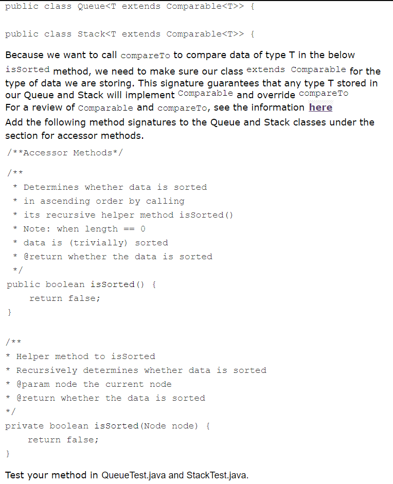 Solved import java.util.NoSuchElementException; public class | Chegg.com