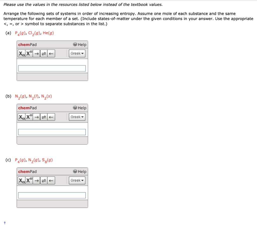 Solved Please Use The Values In The Resources Listed Below | Chegg.com