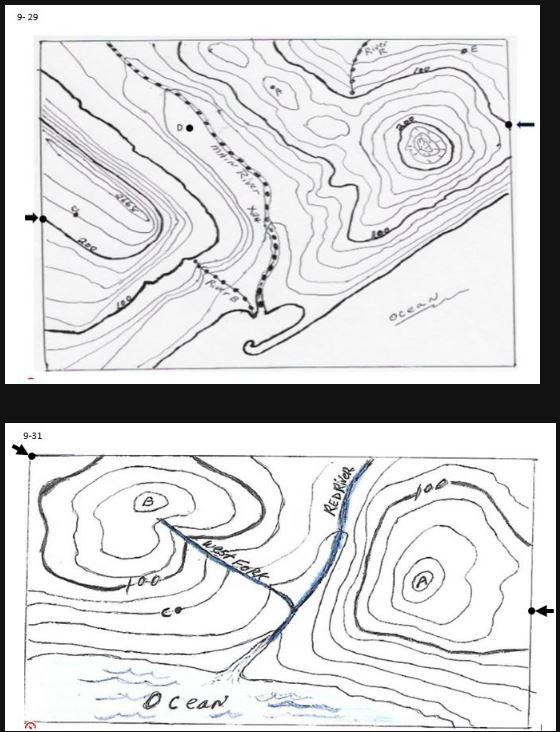 Using the maps from assignments 9-29 and 9-31 - draw | Chegg.com