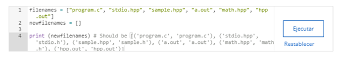 Solved Given a list of filenames, we want to rename all the | Chegg.com