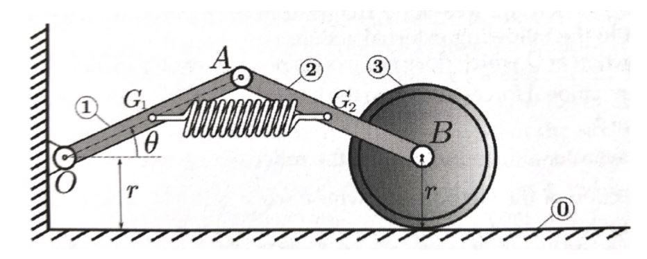 Solved Consider the mechanism shown in the figure below that | Chegg.com