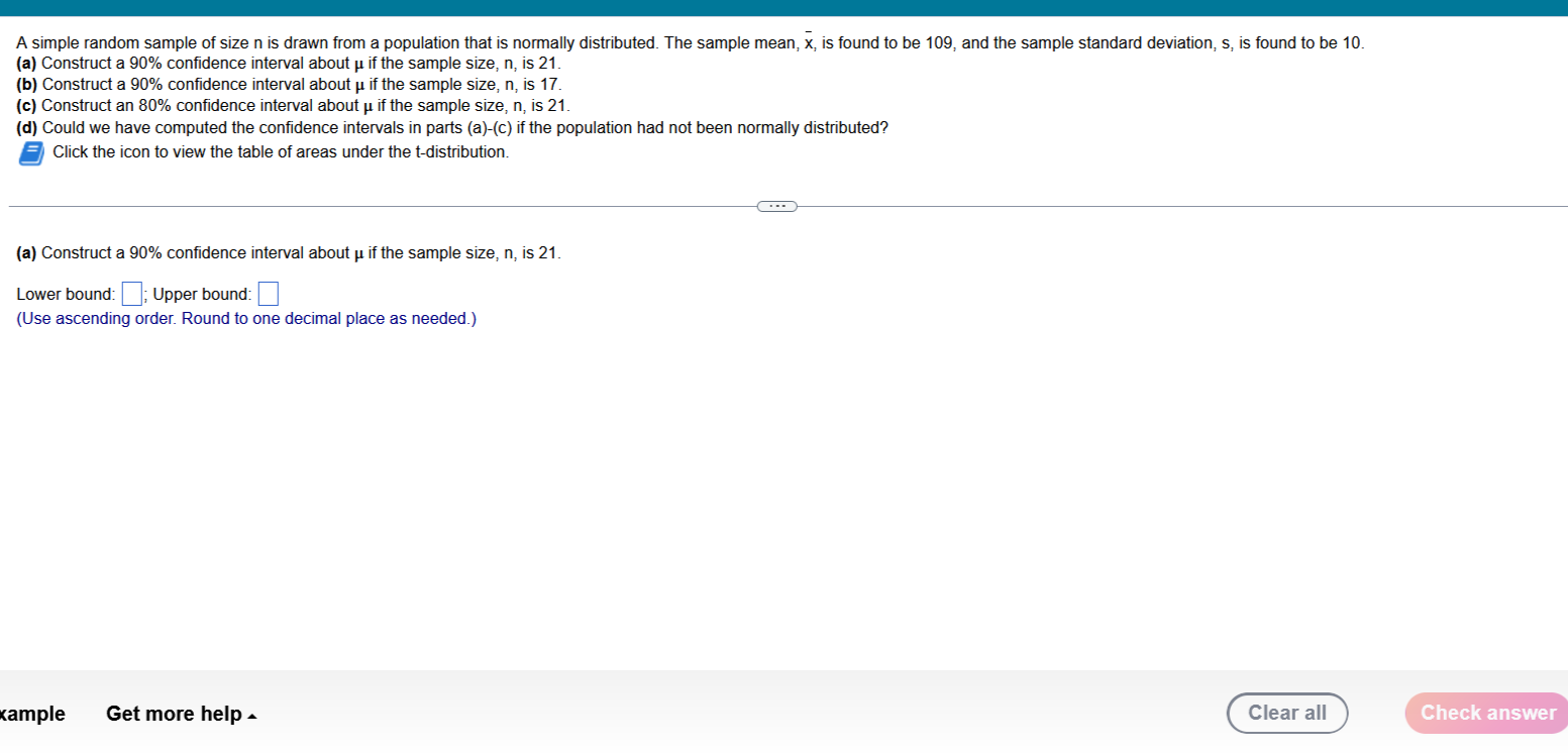 solved-a-simple-random-sample-of-size-n-is-drawn-from-a-chegg