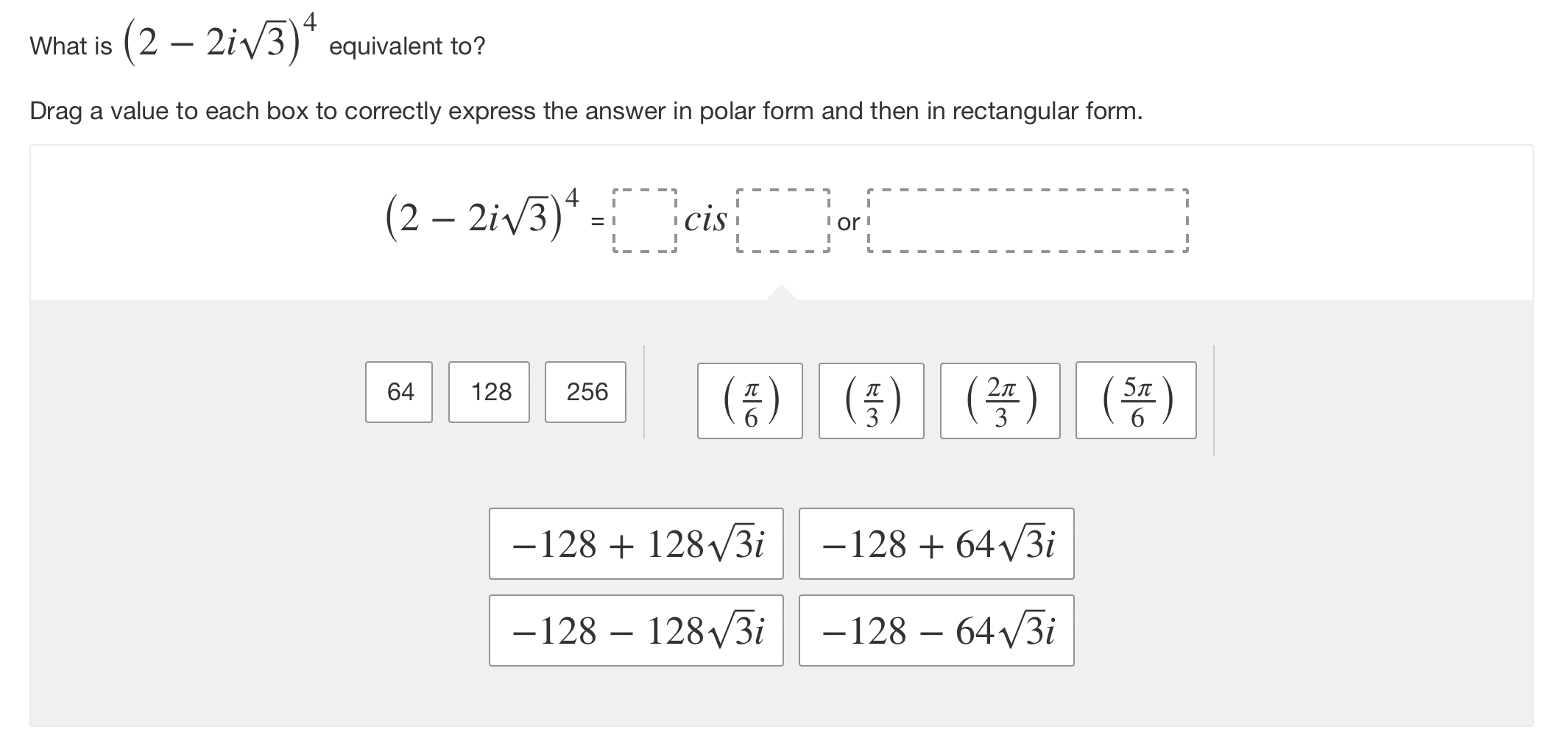 solved-what-is-2-2i3-4-equivalent-to-drag-a-value-to-each-chegg