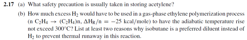 Solved 17 (a) What safety precaution is usually taken in | Chegg.com