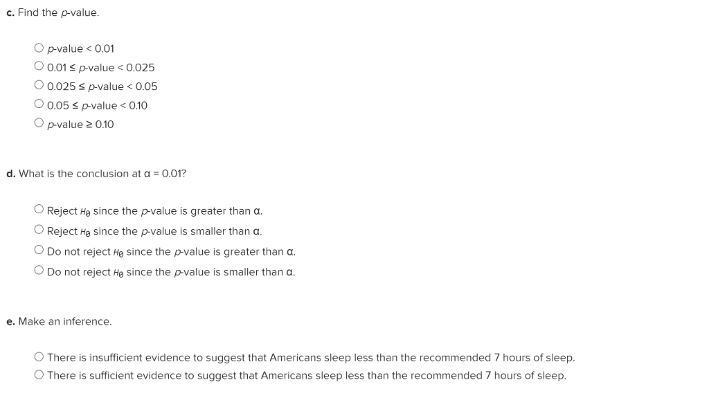 Solved A researcher wants to determine if Americans are | Chegg.com