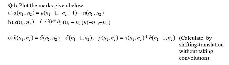 Q1 Plot The Marks Given Below A X Nj Nz U Ni Chegg Com