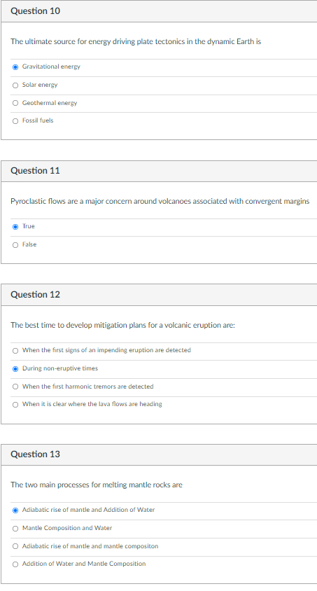 Solved Question 10 The ultimate source for energy driving | Chegg.com