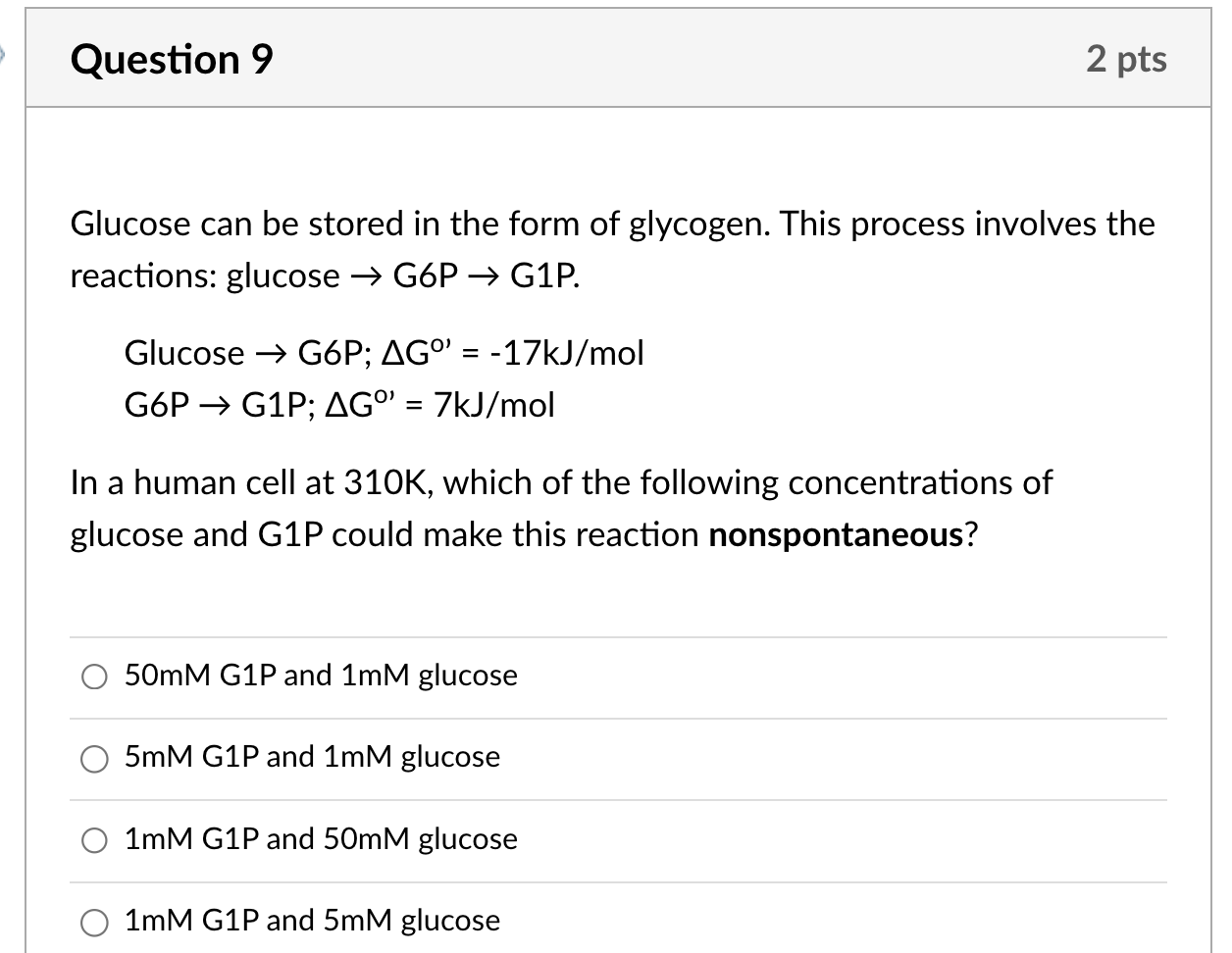 Solved Glucose can be stored in the form of glycogen. This | Chegg.com