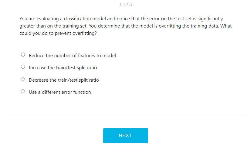 Solved 5 of 5 You are evaluating a classification model and | Chegg.com
