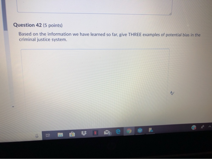 Solved Question 42 (5 points) Based on the information we | Chegg.com