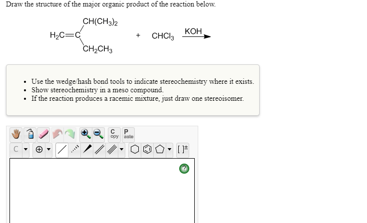 Solved Draw The Structure Of The Major Organic Product Of | Chegg.com