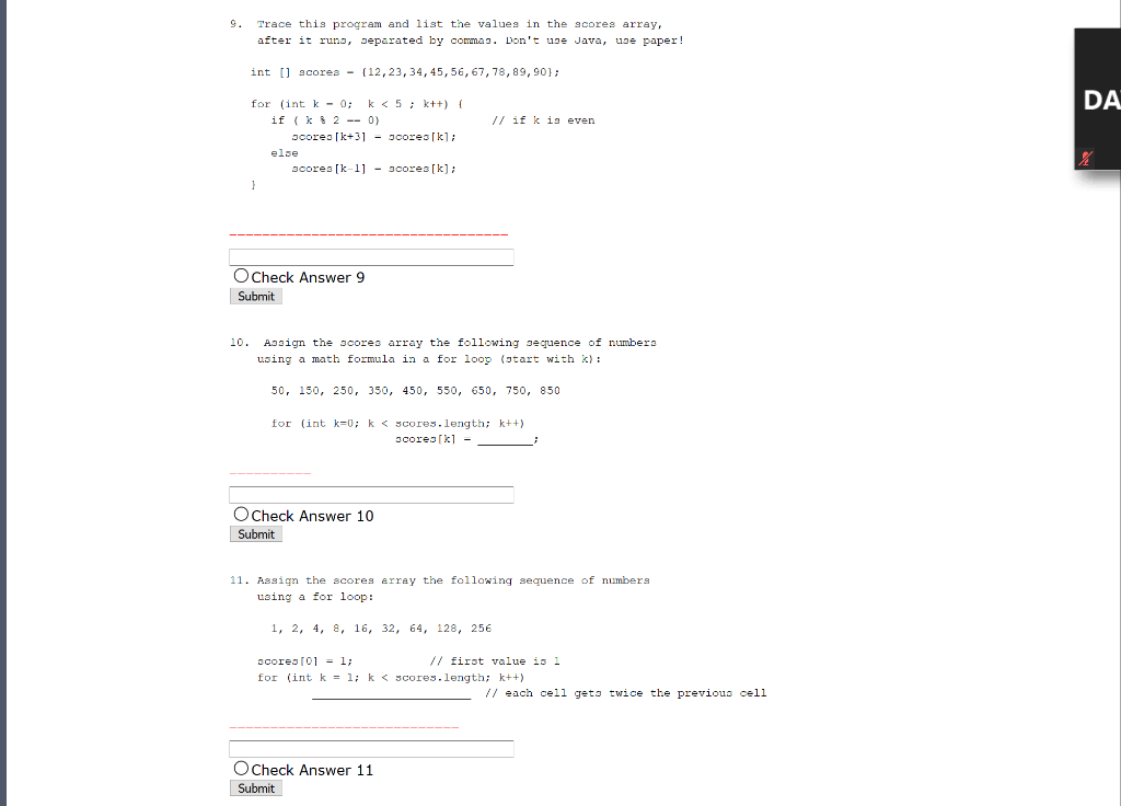 Solved 1 Declare And Instantiate An Array Of 15 Boolean Chegg Com