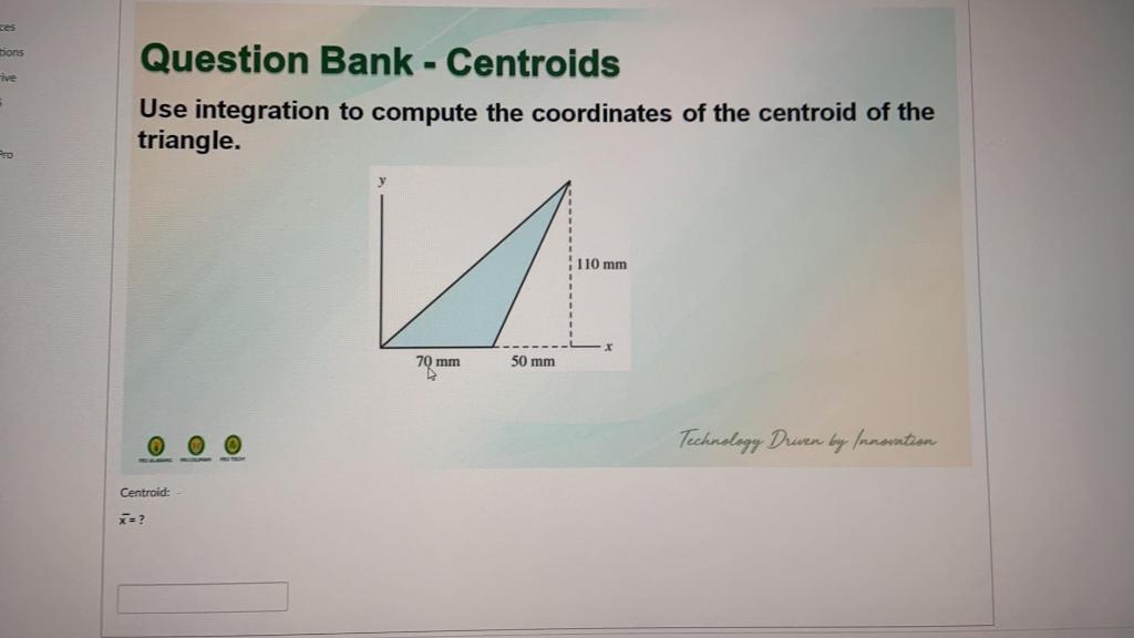 Solved ces Dons ive Question Bank - Centroids Use | Chegg.com