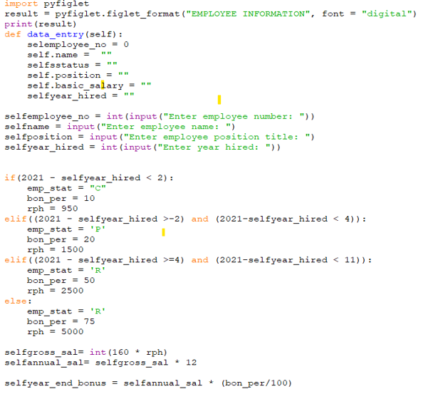 Solved import pyfiglet result = | Chegg.com