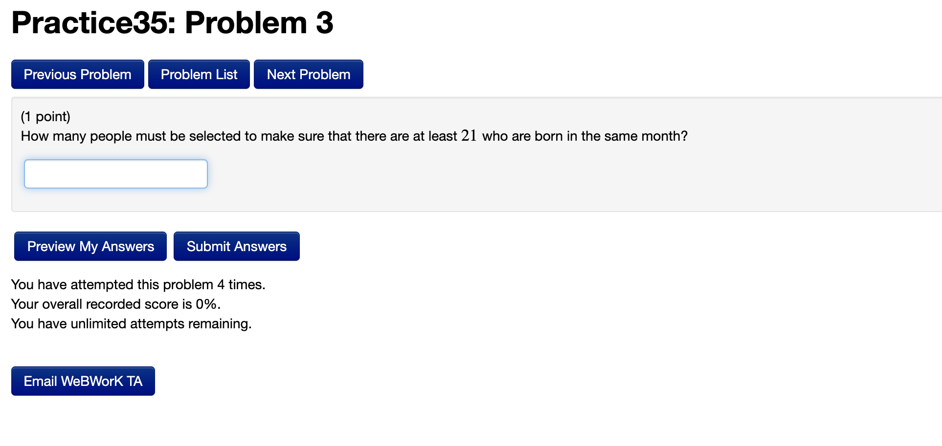 Solved Practice35: Problem 3 Previous Problem Problem List | Chegg.com
