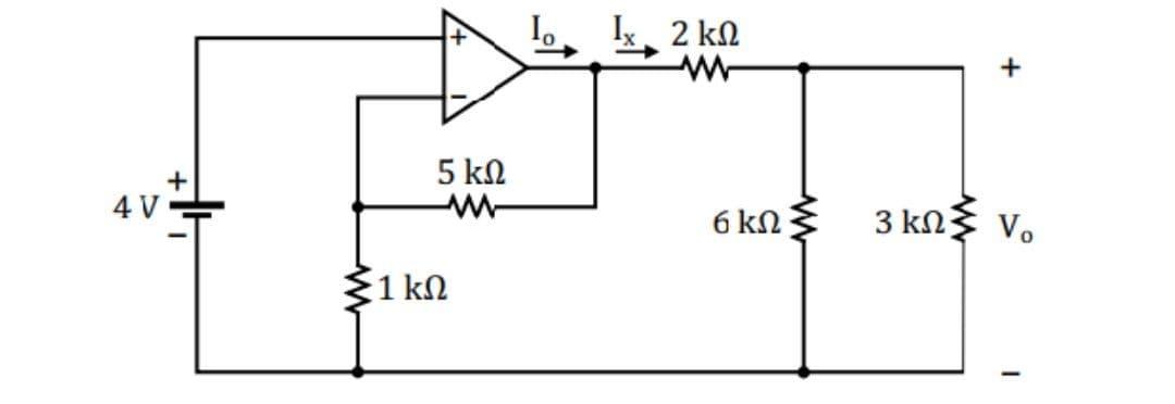 Solved In The Ideal Operational Amplifier Circuit Given In 