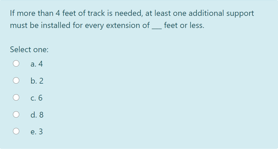 Solved Track lighting is not permitted to be installed