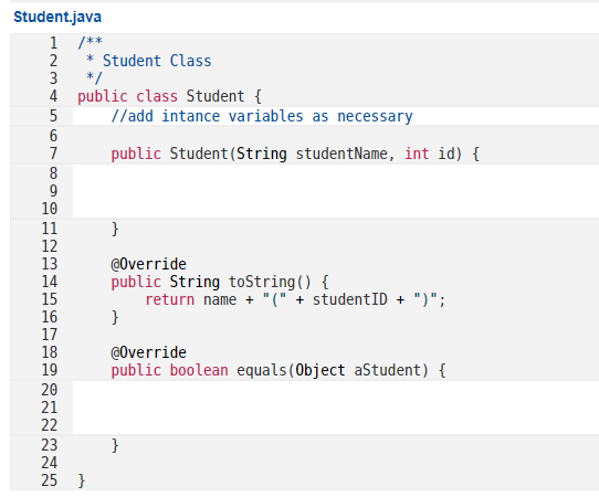 Solved In this assignment, a complete implementation of a | Chegg.com