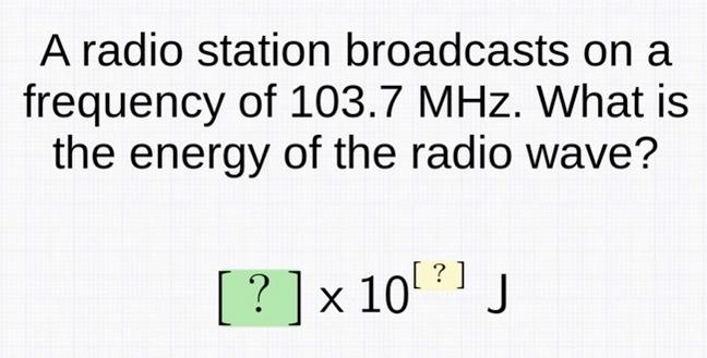 Solved A radio station broadcasts on a frequency of  