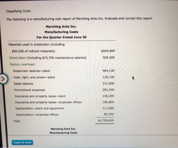 solved-classifying-costs-the-following-is-a-manufacturing-chegg