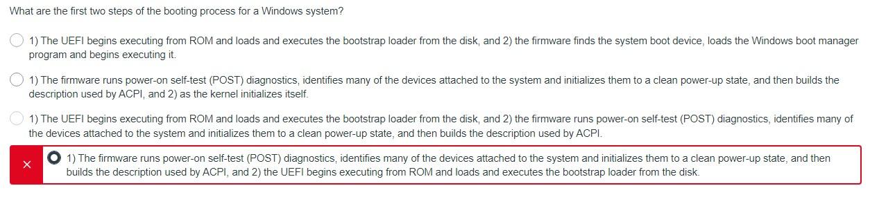 Solved When would a user process request an operation that | Chegg.com