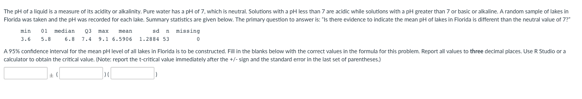 Solved An experiment was performed to attempt to answer the | Chegg.com
