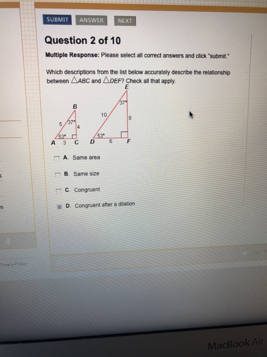 Solved Which Descriptions From The List Below Accurately | Chegg.com