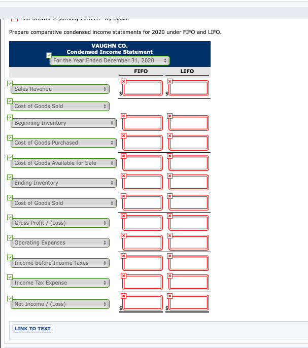 Solved The management of Vaughn Co. asks your help in | Chegg.com