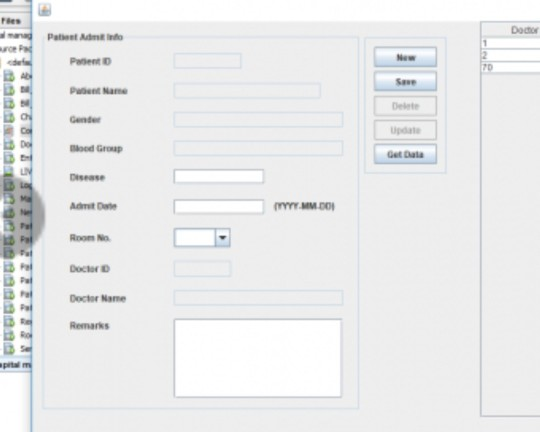 How to do a gui interface for a hospital system | Chegg.com