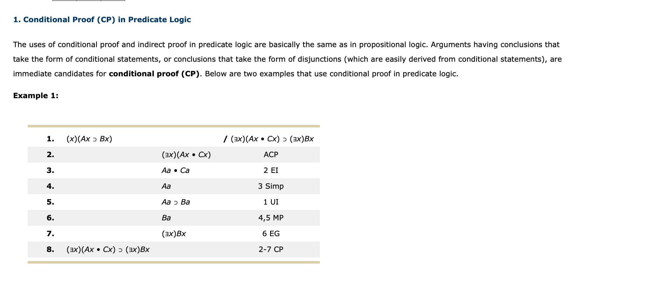 solved-1-conditional-proof-cp-in-predicate-logic-the-uses-chegg