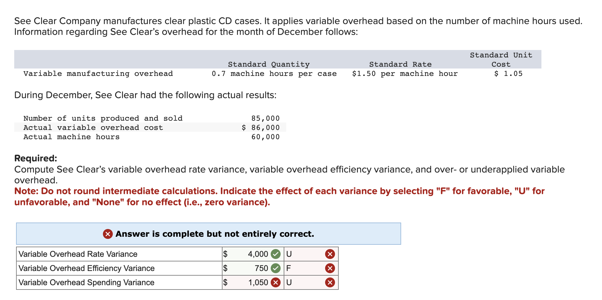 Solved See Clear Company manufactures clear plastic CD | Chegg.com