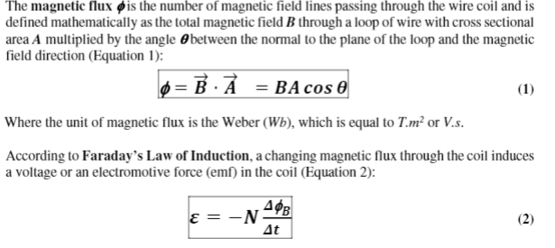 magnetic flux equation